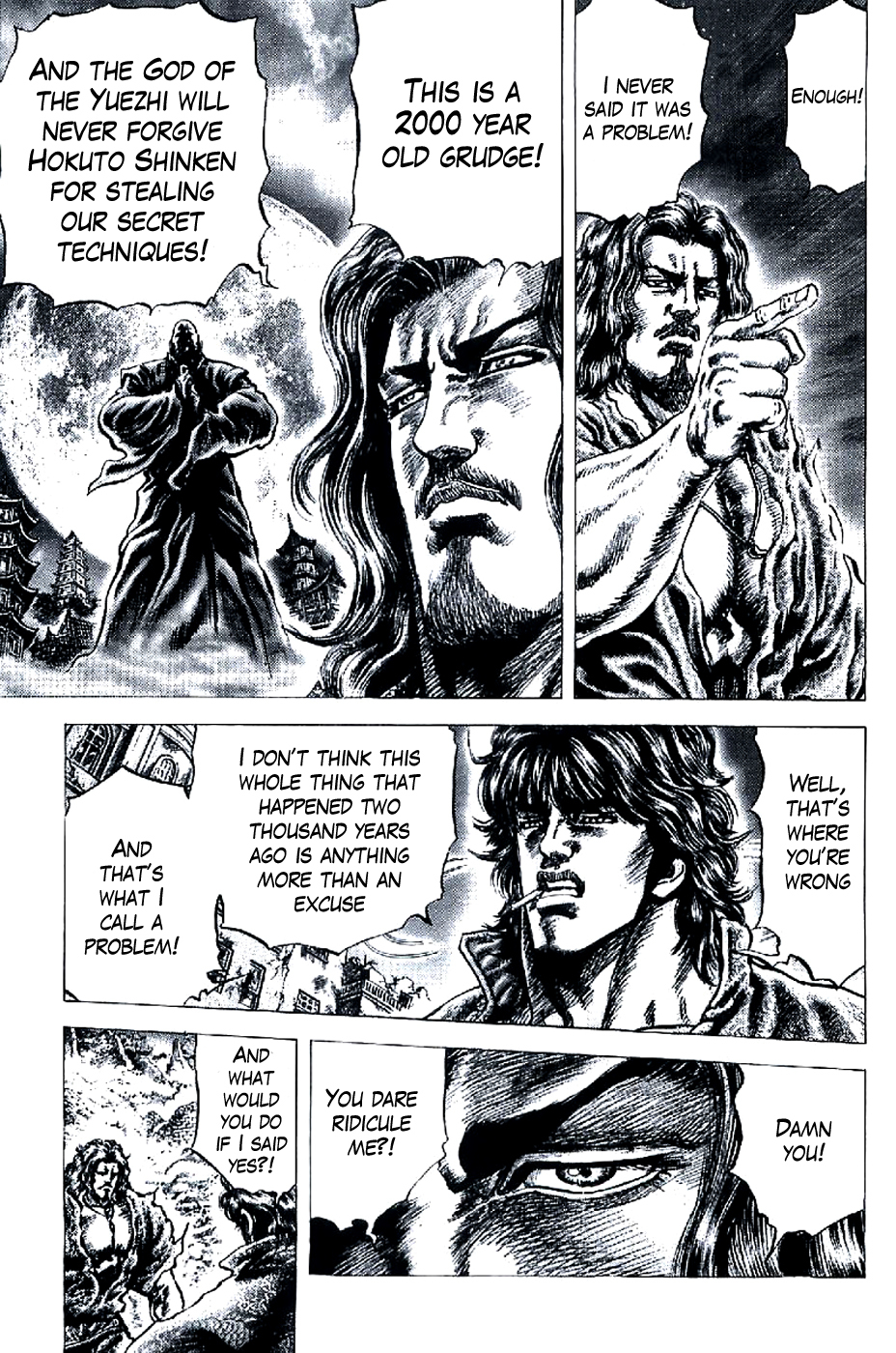 Souten no Ken Chapter 185 page 11 - Chapter 185: If You've Got a Problem With the Hokuto, Tell it to Me!!