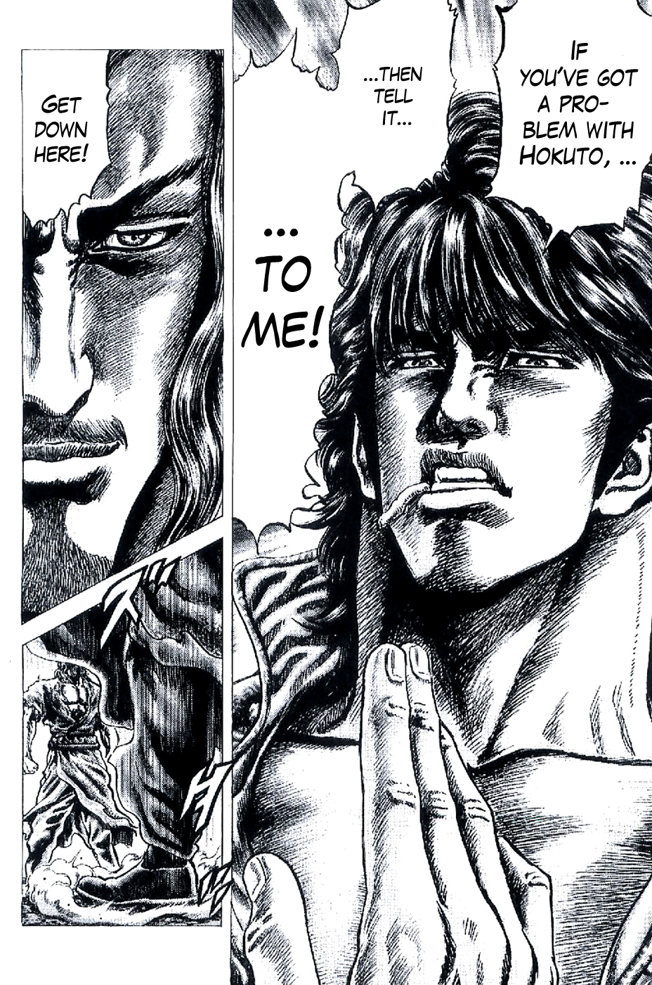 Souten no Ken Chapter 185 page 12 - Chapter 185: If You've Got a Problem With the Hokuto, Tell it to Me!!