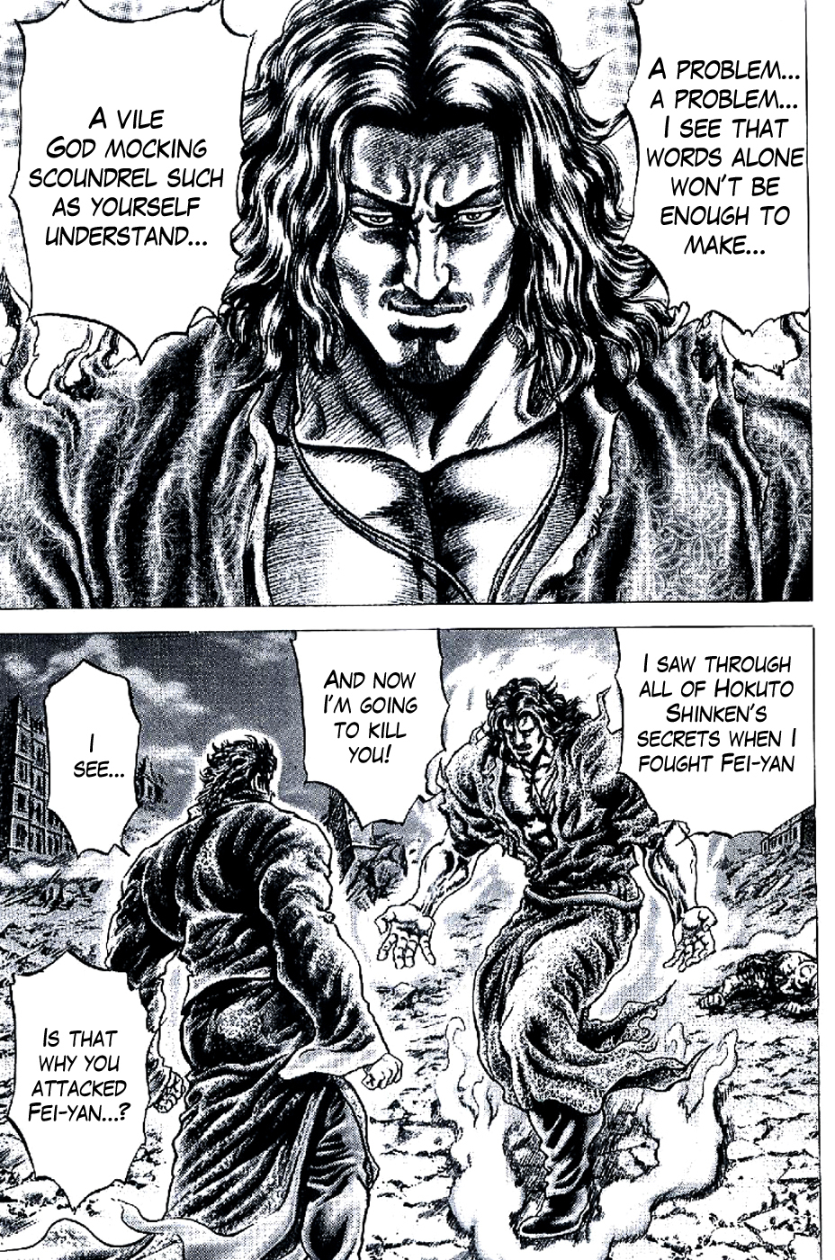 Souten no Ken Chapter 185 page 13 - Chapter 185: If You've Got a Problem With the Hokuto, Tell it to Me!!