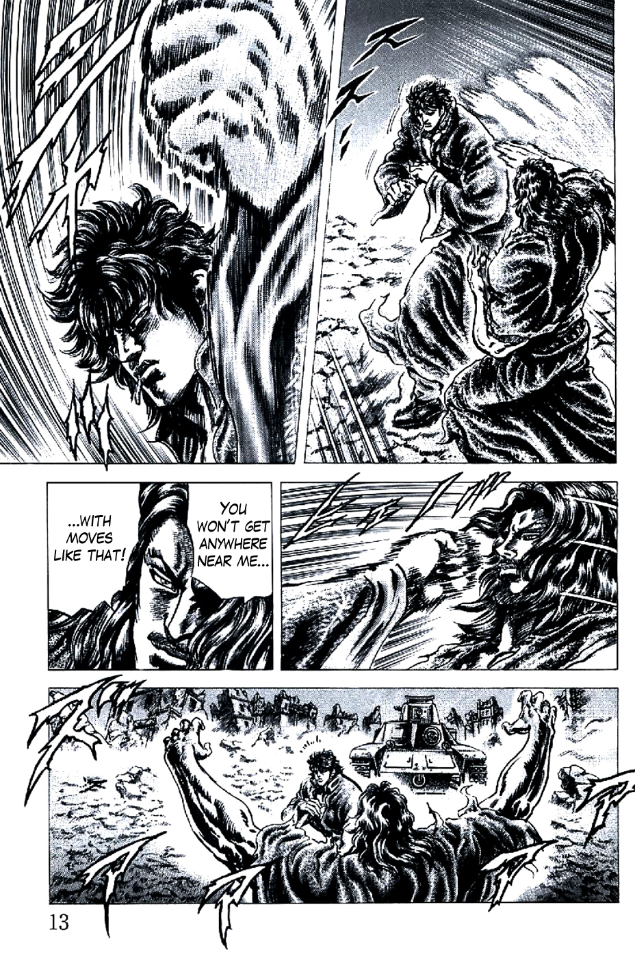 Souten no Ken Chapter 185 page 15 - Chapter 185: If You've Got a Problem With the Hokuto, Tell it to Me!!