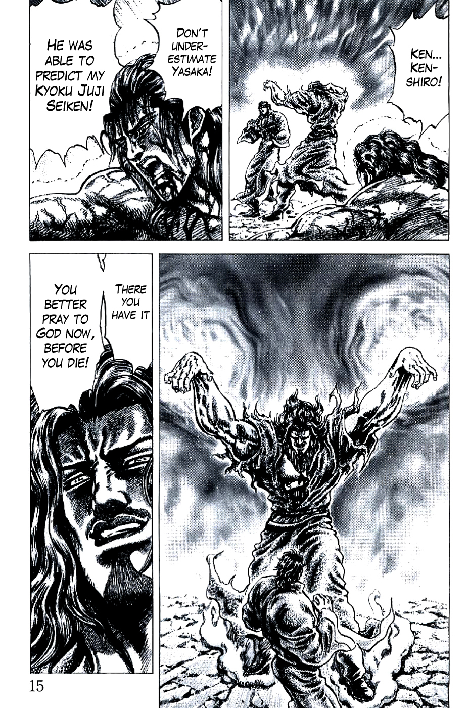 Souten no Ken Chapter 185 page 17 - Chapter 185: If You've Got a Problem With the Hokuto, Tell it to Me!!