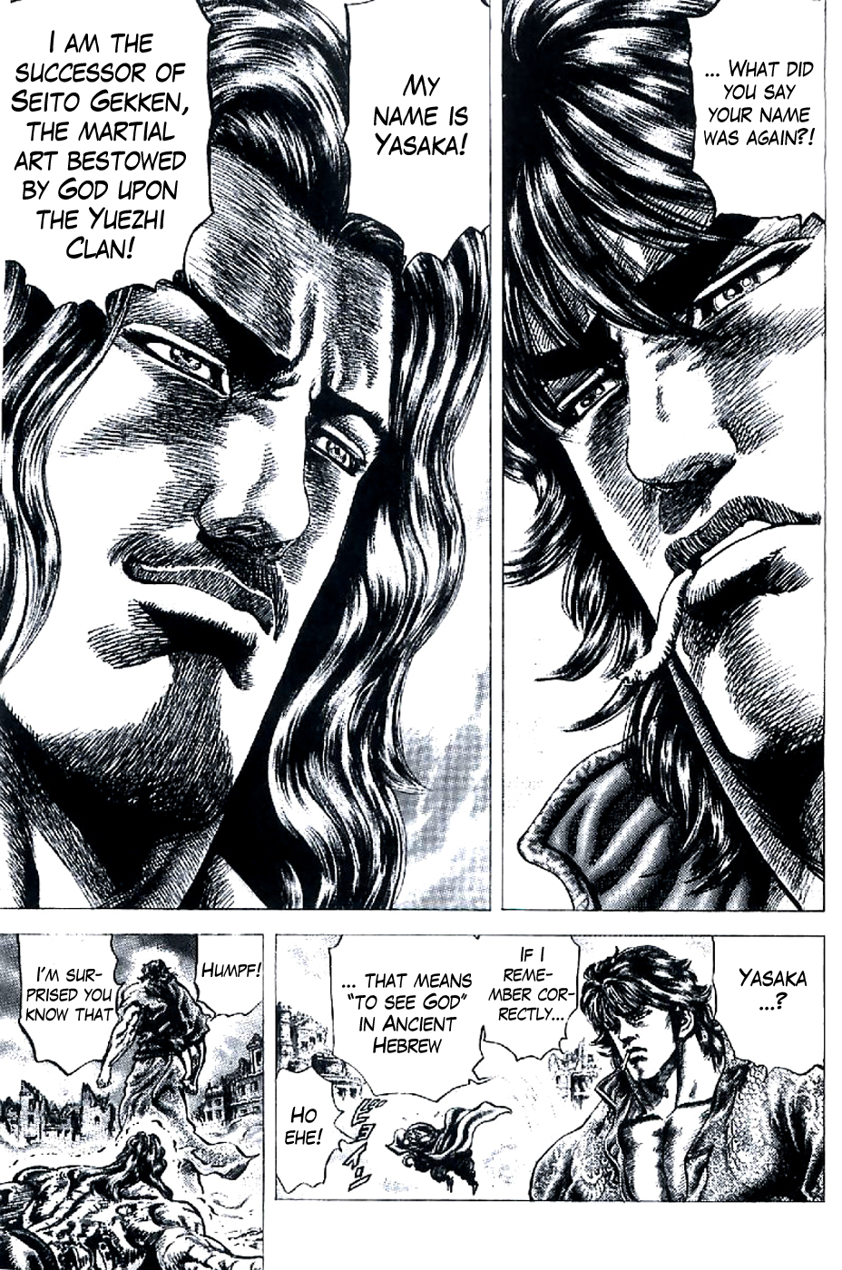 Souten no Ken Chapter 185 page 9 - Chapter 185: If You've Got a Problem With the Hokuto, Tell it to Me!!
