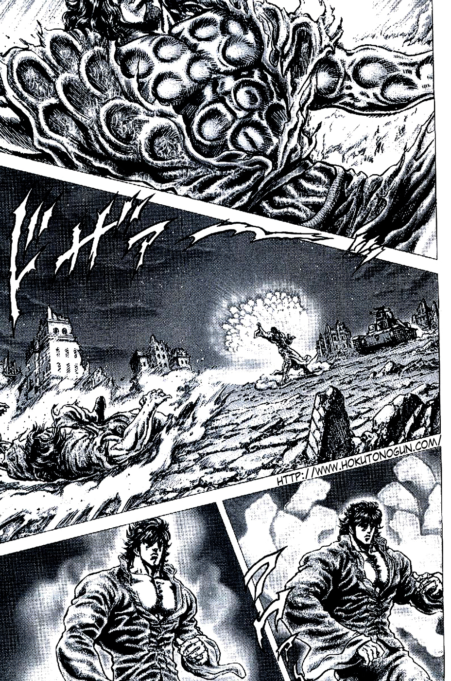 Souten no Ken Chapter 186 page 1 - Chapter 186: Hyakuretsu Ken Explodes!!