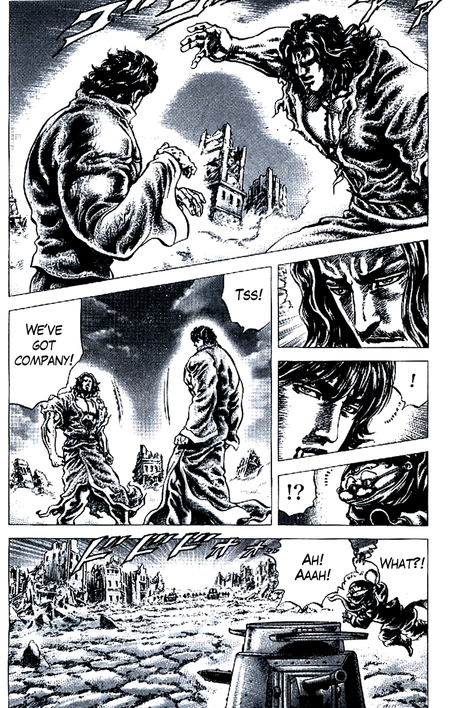 Souten no Ken Chapter 186 page 10 - Chapter 186: Hyakuretsu Ken Explodes!!