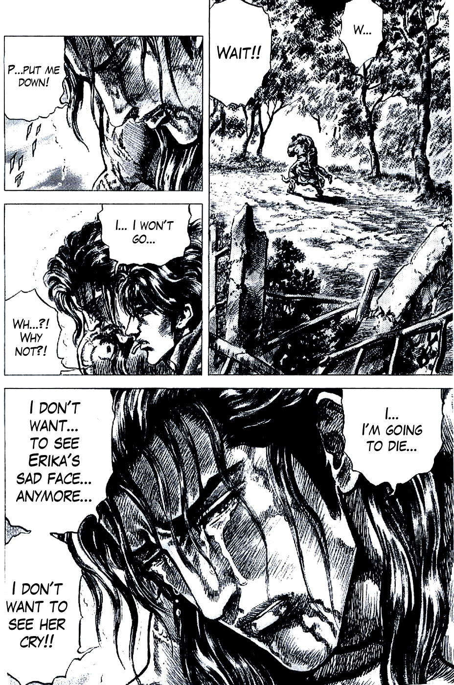 Souten no Ken Chapter 186 page 16 - Chapter 186: Hyakuretsu Ken Explodes!!