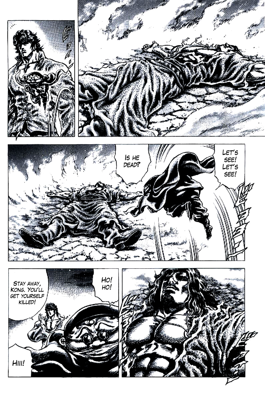 Souten no Ken Chapter 186 page 4 - Chapter 186: Hyakuretsu Ken Explodes!!