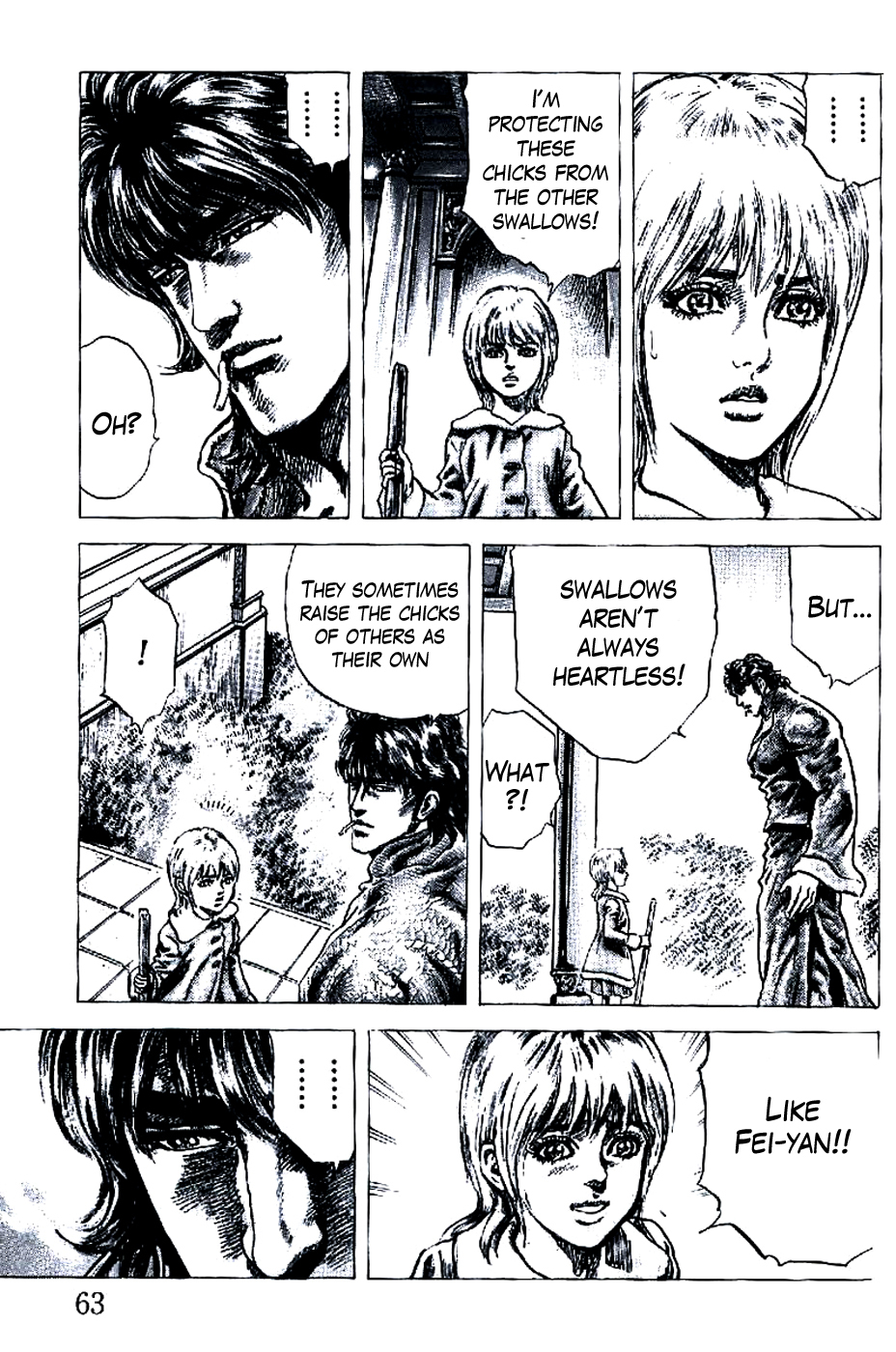 Souten no Ken Chapter 188 page 10 - Chapter 188: The Young Swallow Leaves the Nest!!