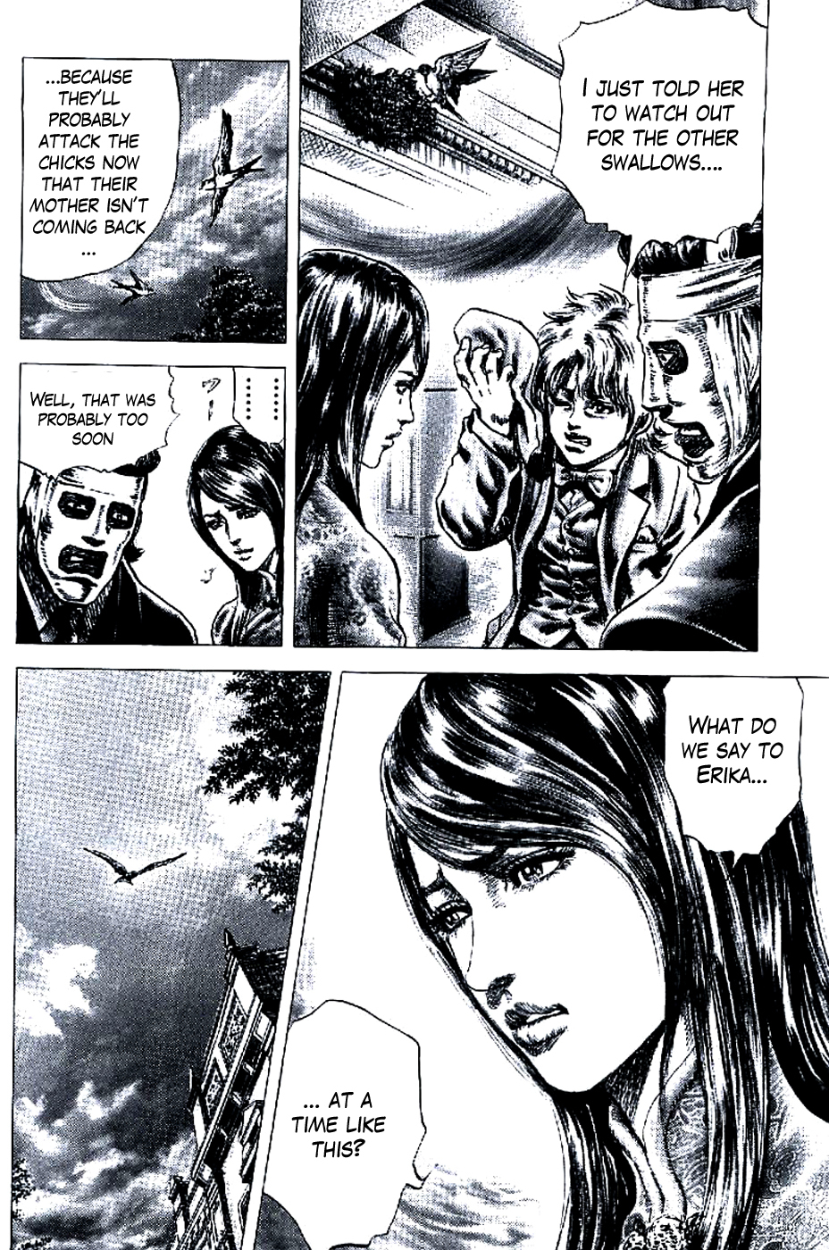 Souten no Ken Chapter 188 page 5 - Chapter 188: The Young Swallow Leaves the Nest!!