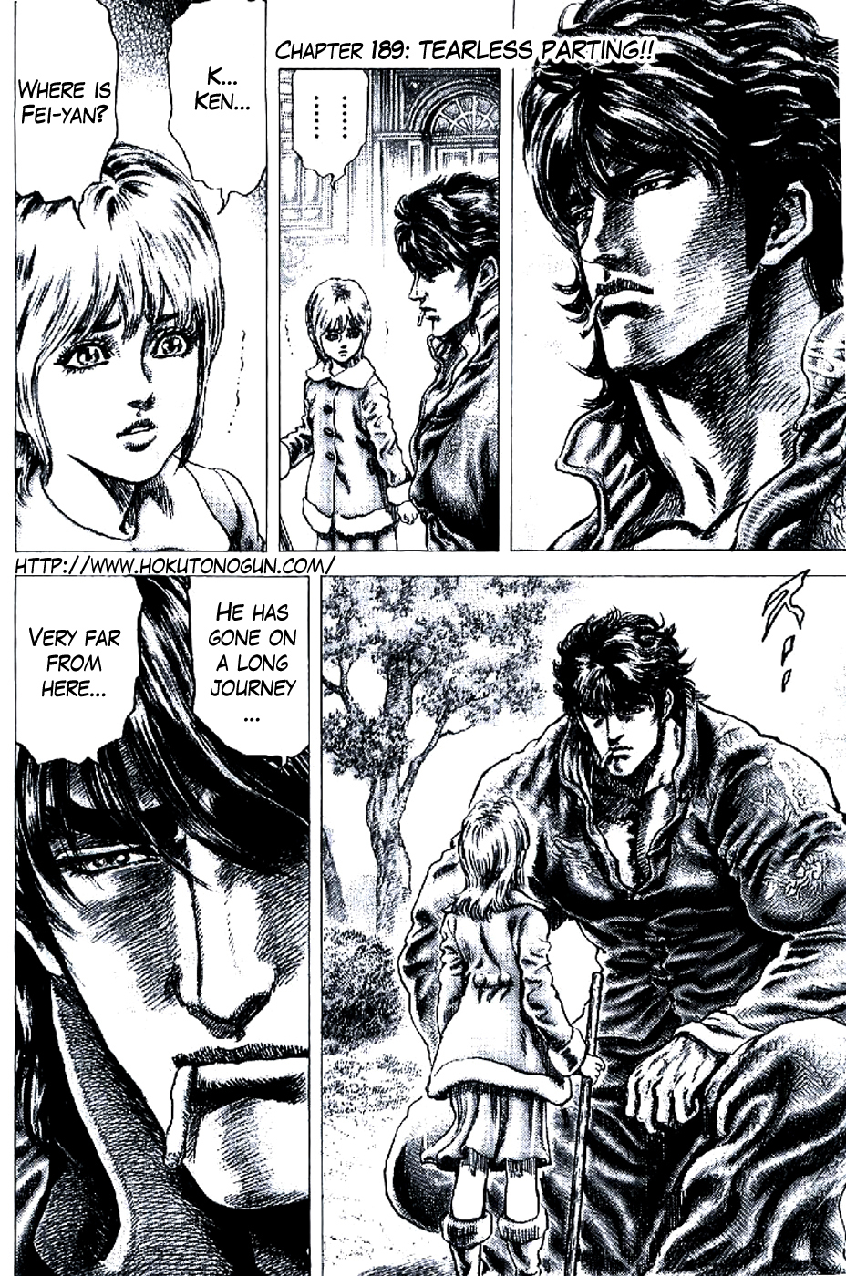 Souten no Ken Chapter 189 page 1 - Chapter 189: Tearless Parting!!