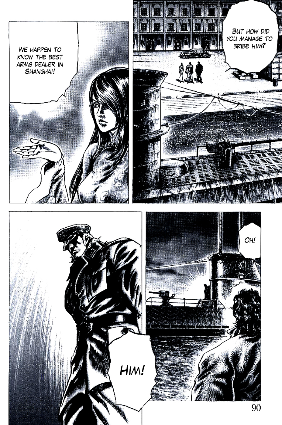 Souten no Ken Chapter 190 page 13 - Chapter 190: The Night Before the Battle of Shanghai!!