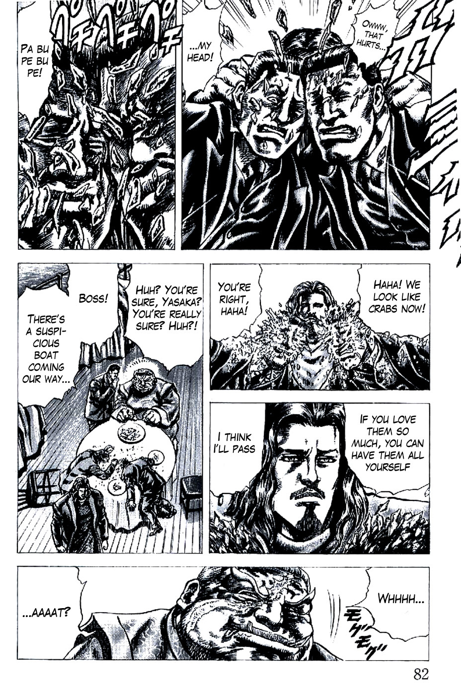 Souten no Ken Chapter 190 page 6 - Chapter 190: The Night Before the Battle of Shanghai!!