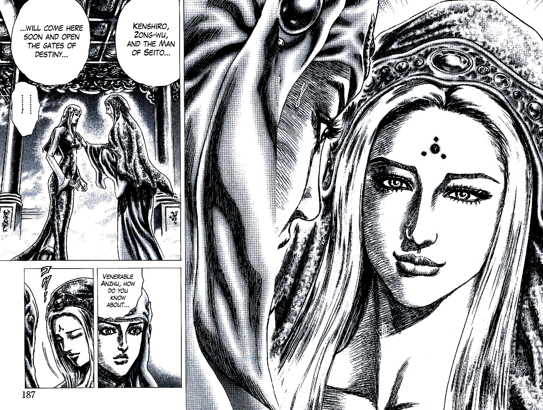 Souten no Ken Chapter 197 page 9 - Chapter 197: The Holy Mother's Whisper!!
