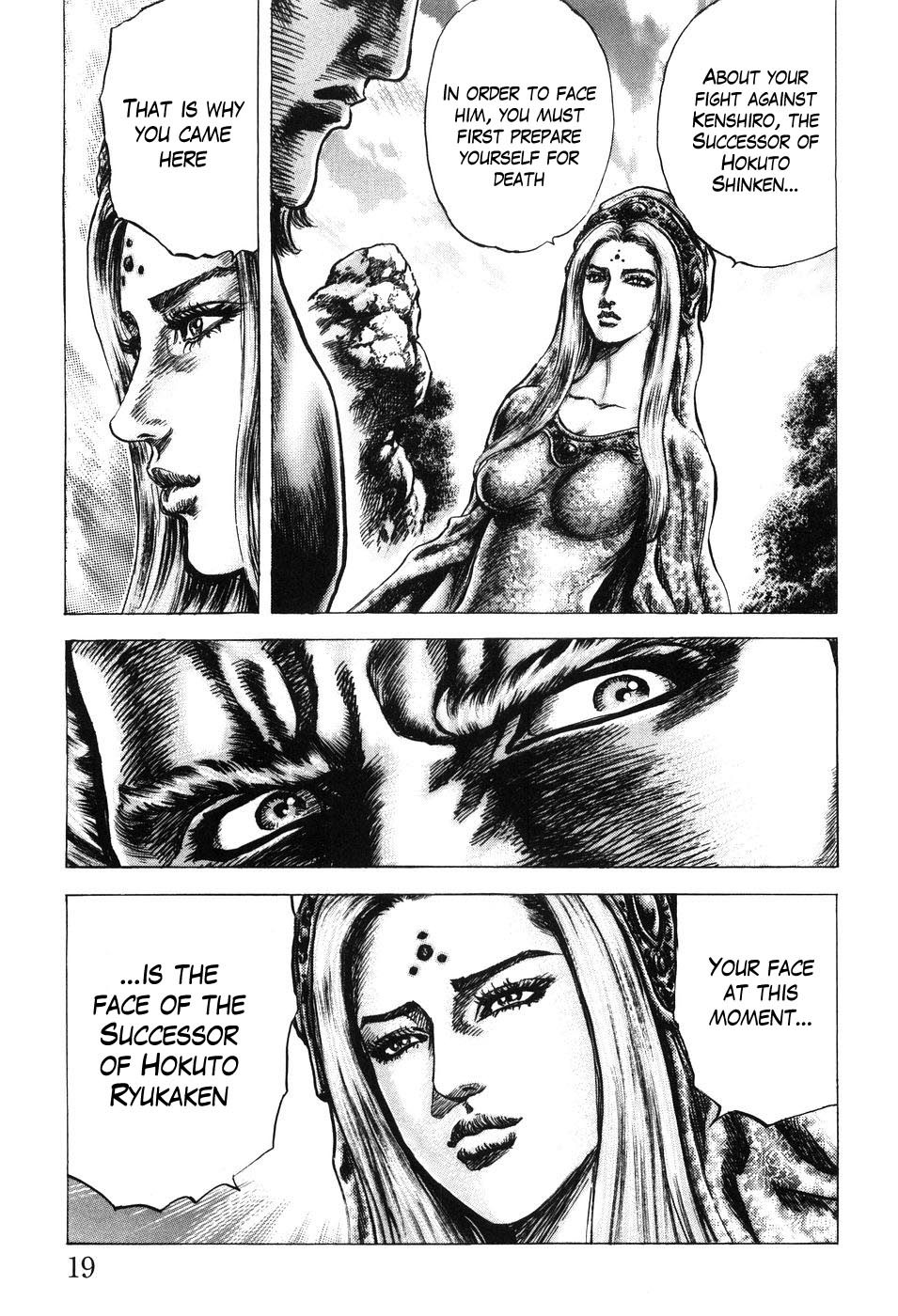 Souten no Ken Chapter 198 page 21 - Chapter 198: The Mother's Resurrected Voice!!