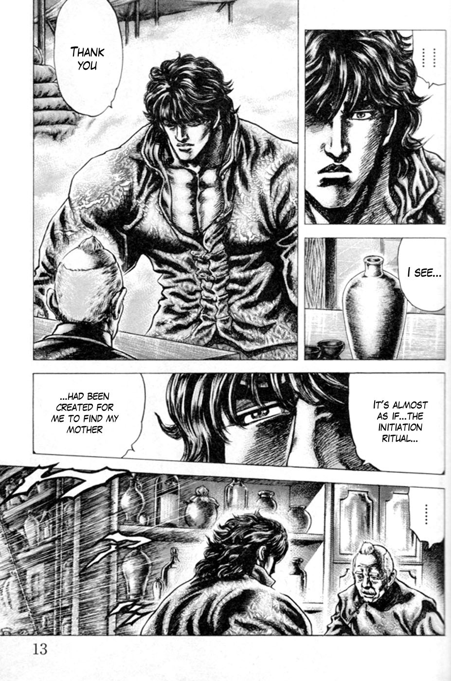 Souten no Ken Chapter 210 page 13 - Chapter 210: The Hidden Truth!!