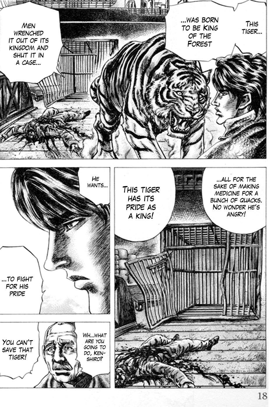 Souten no Ken Chapter 211 page 3 - Chapter 211: Pride as a King!!!!