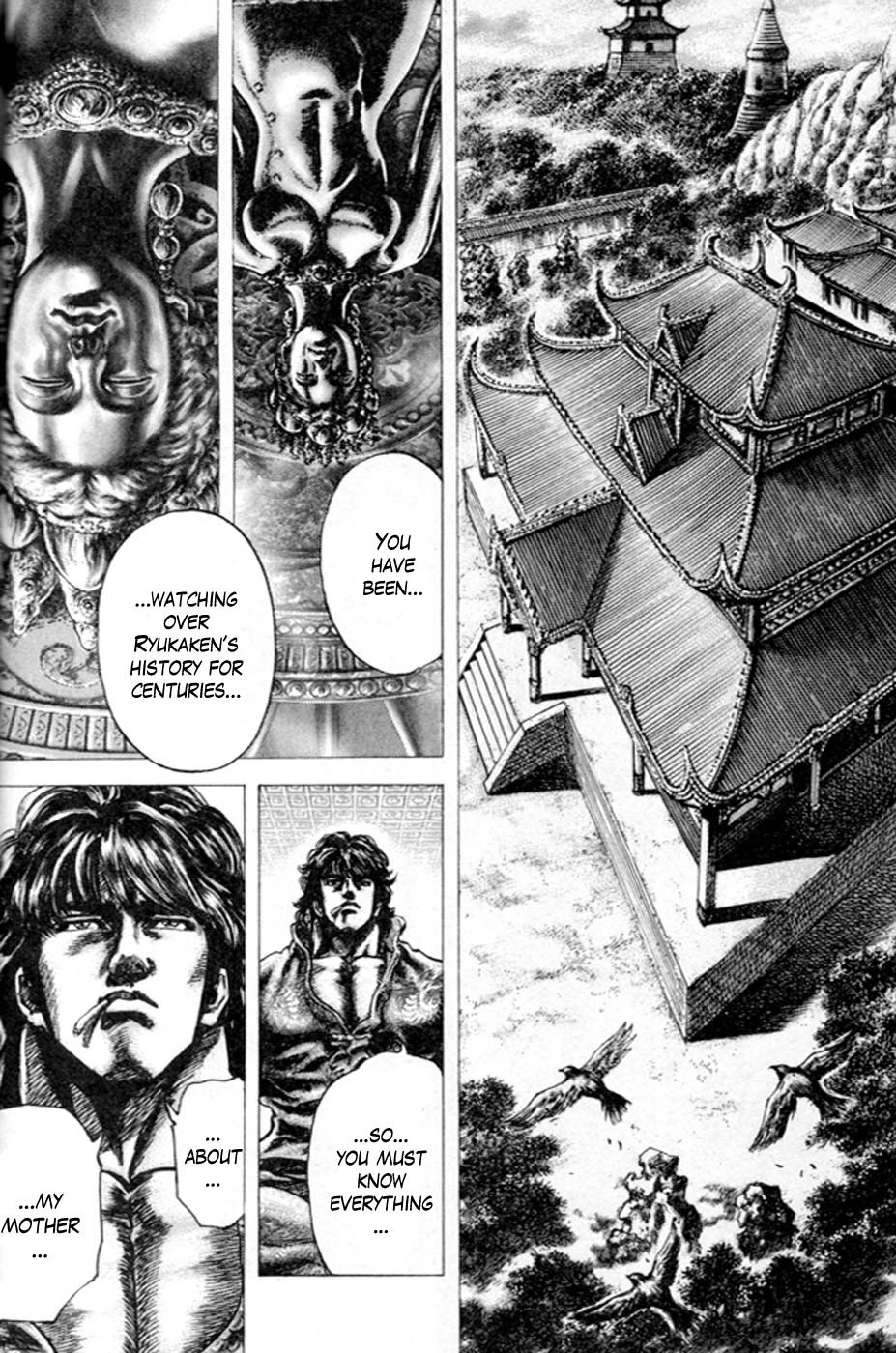 Souten no Ken Chapter 212 page 4 - Chapter 212: Speech to the Holy Mother!!