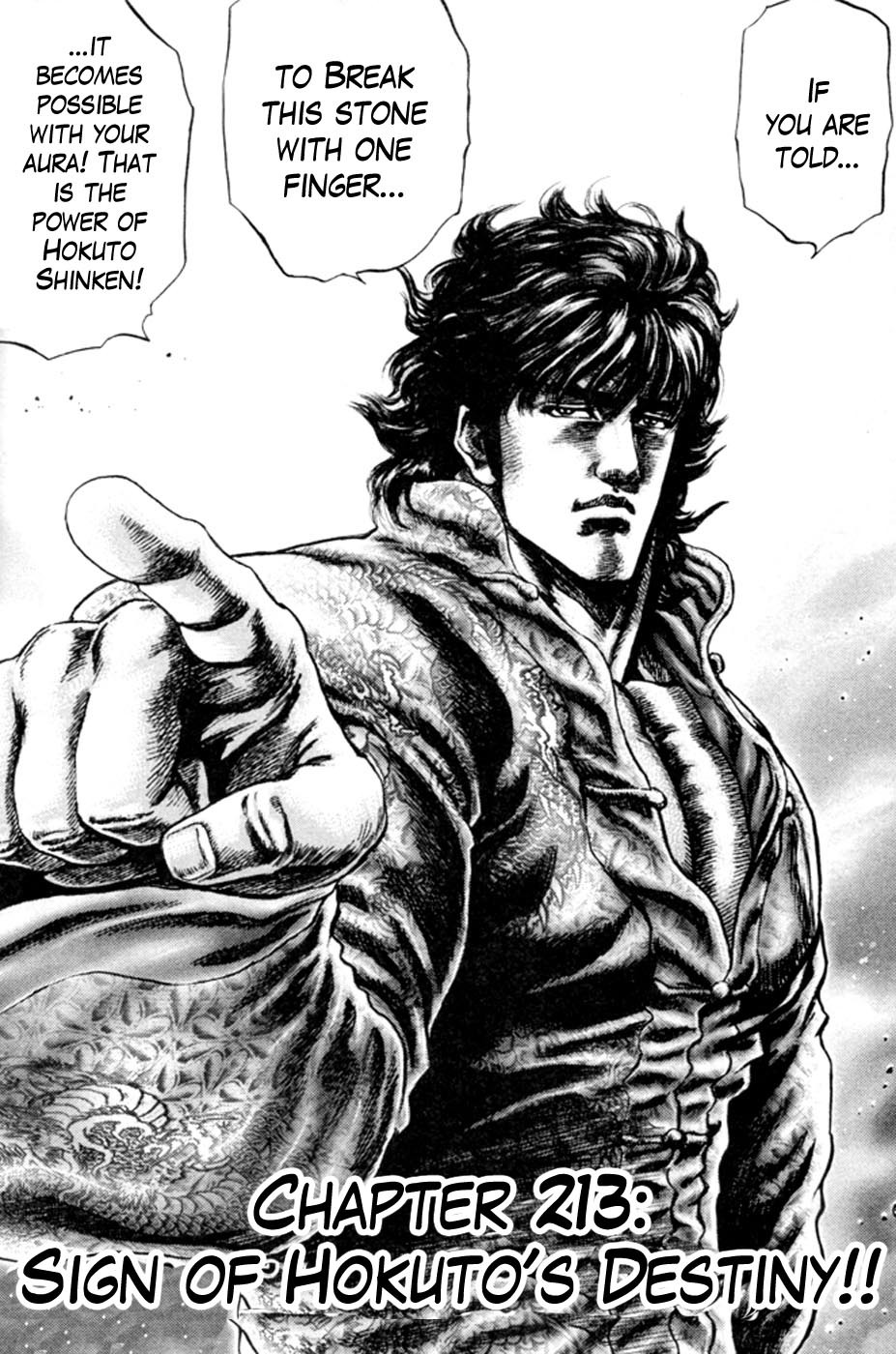 Souten no Ken Chapter 213 page 2 - Chapter 213: Sign of Hokuto's Destiny!!