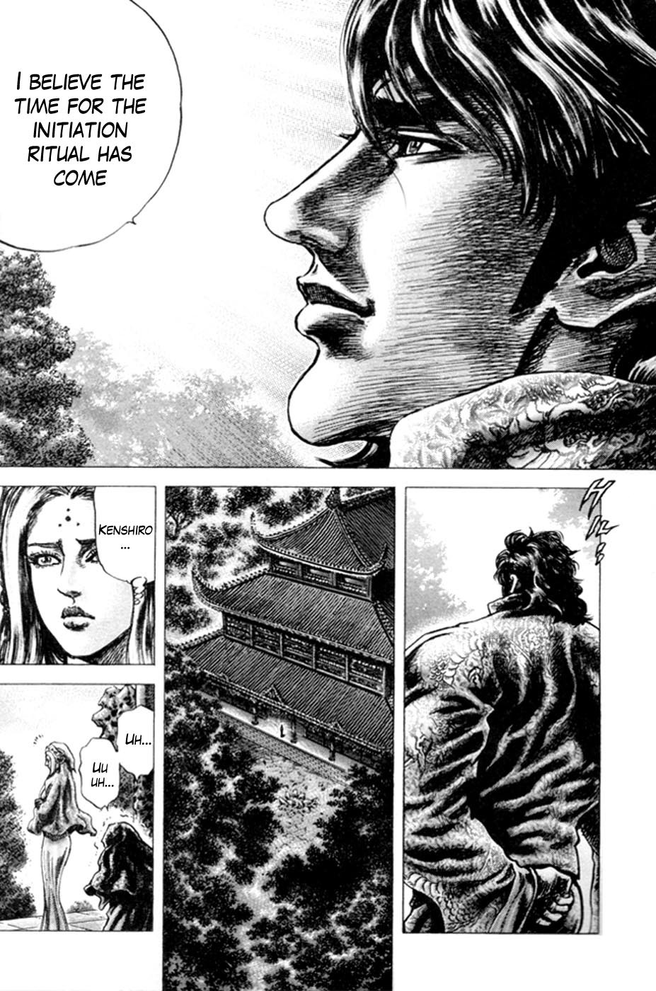 Souten no Ken Chapter 213 page 4 - Chapter 213: Sign of Hokuto's Destiny!!