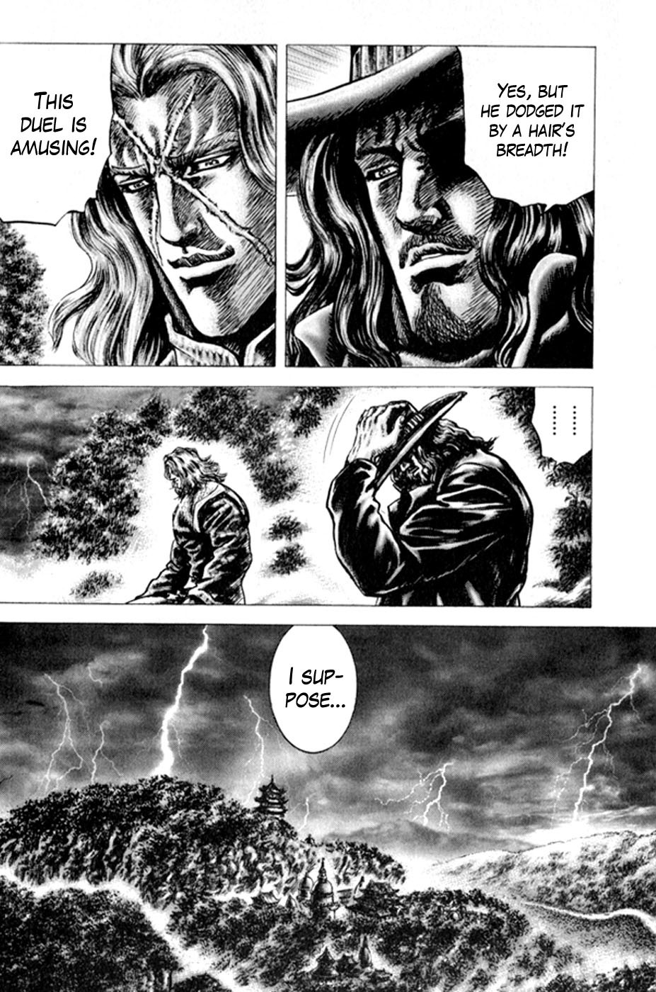 Souten no Ken Chapter 221 page 16 - Chapter 221: Zhang Tai-Yan's Distant Feelings!!
