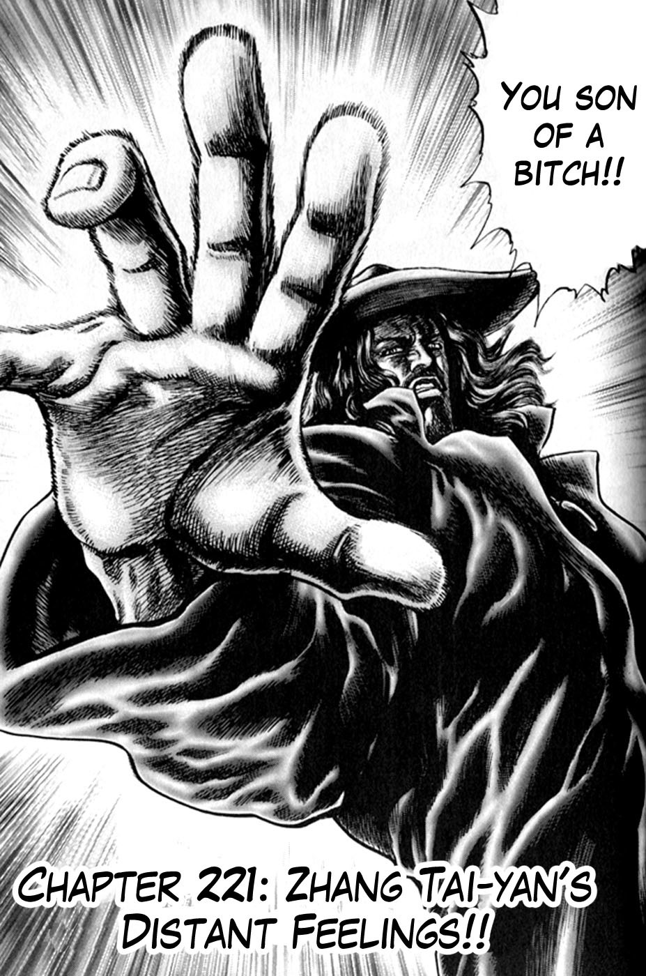 Souten no Ken Chapter 221 page 3 - Chapter 221: Zhang Tai-Yan's Distant Feelings!!