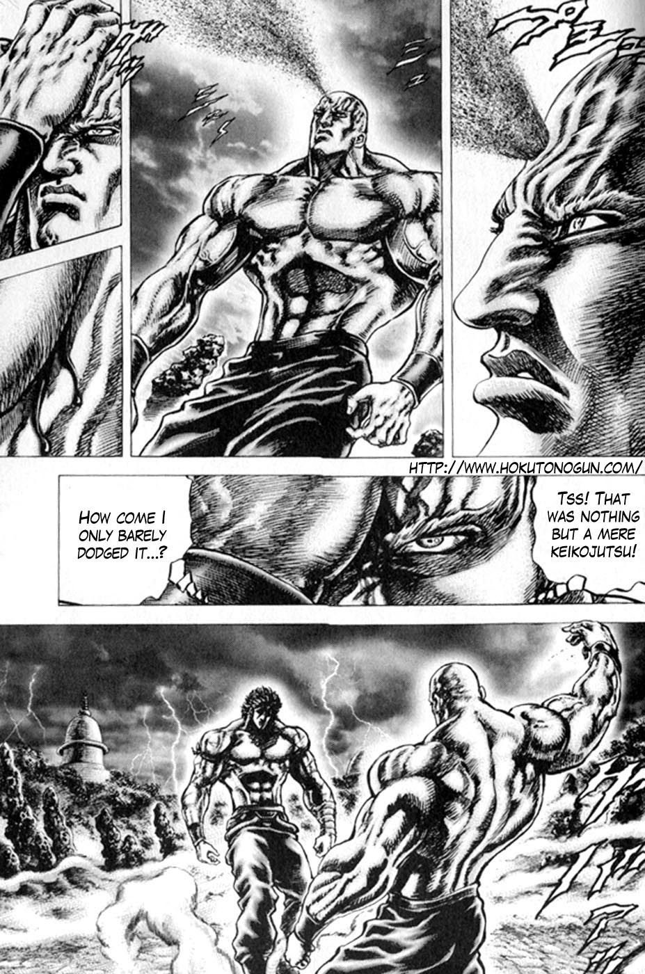 Souten no Ken Chapter 222 page 1 - Chapter 222: The Fist Beloved by the Heavens!!