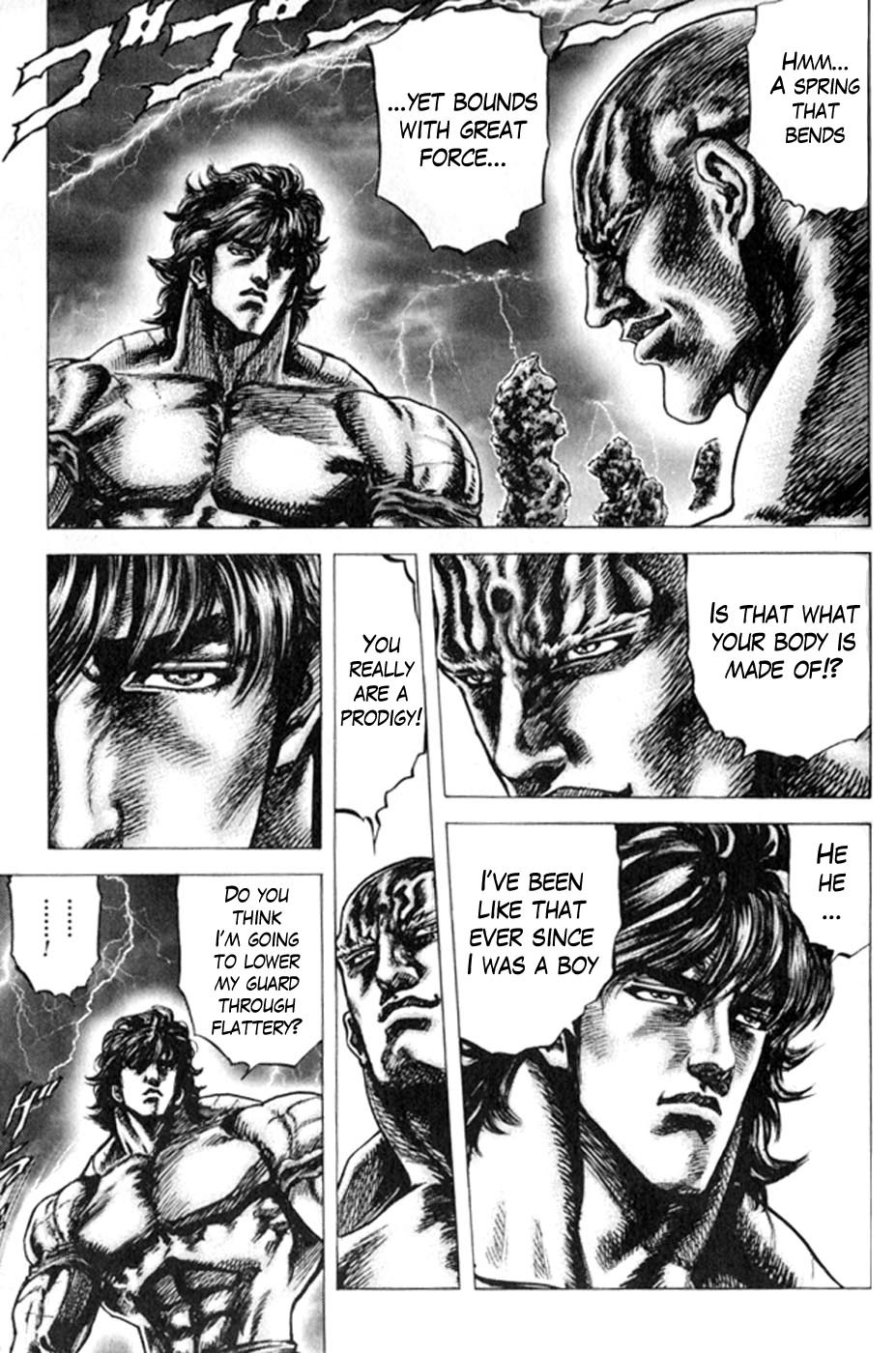 Souten no Ken Chapter 222 page 3 - Chapter 222: The Fist Beloved by the Heavens!!