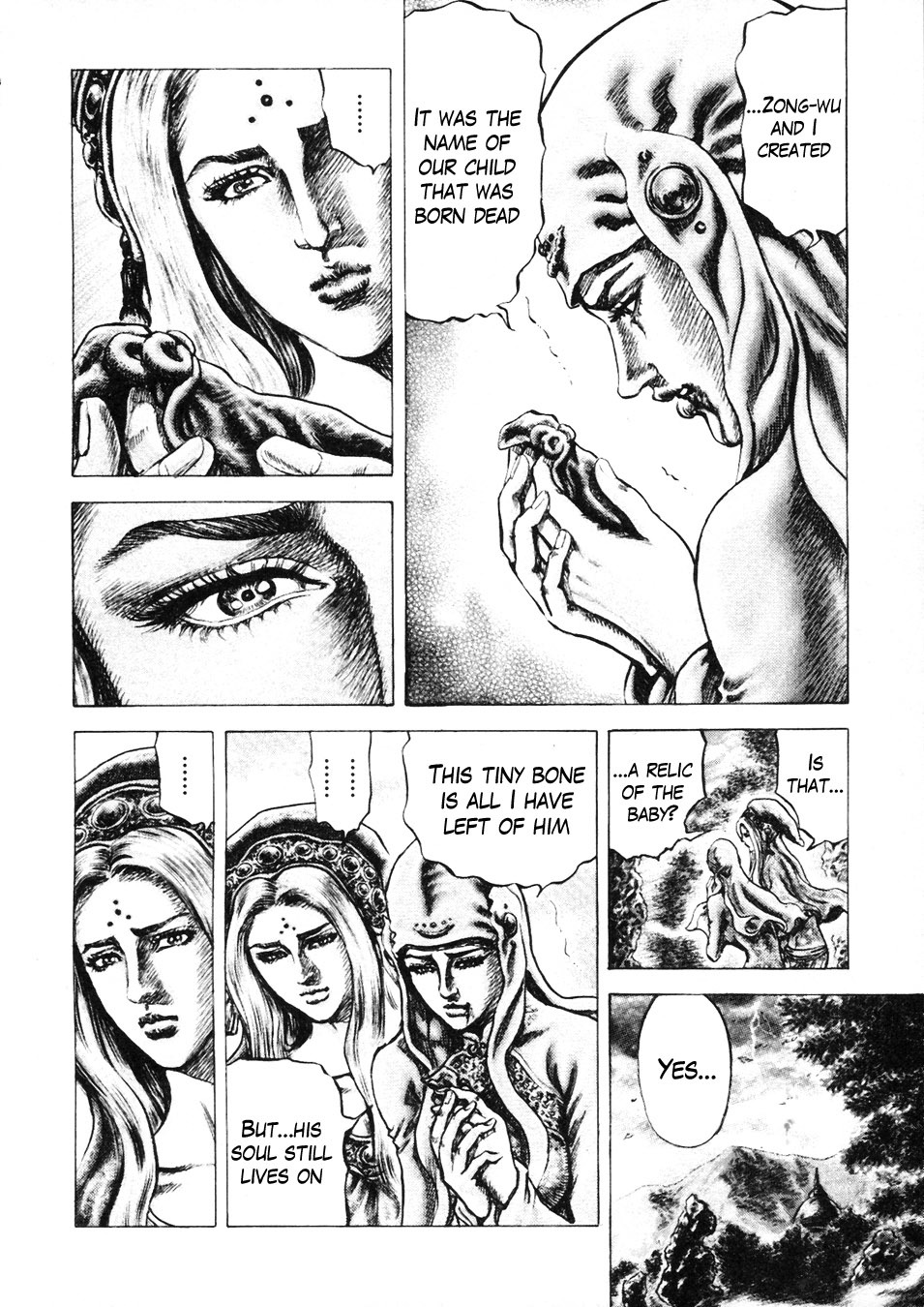 Souten no Ken Chapter 223 page 15 - Chapter 223: For the Child's Spirit...!!