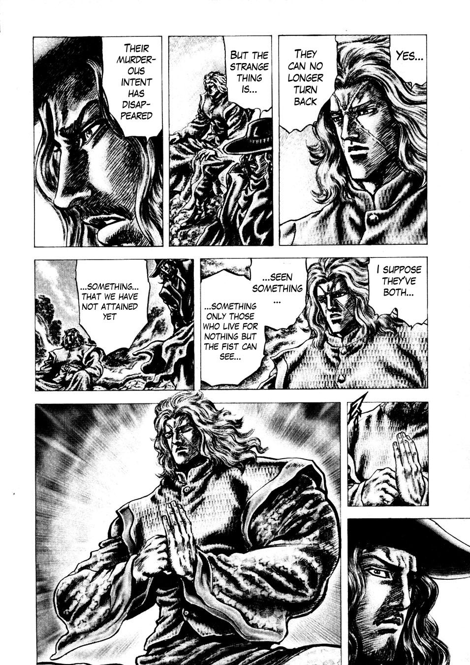 Souten no Ken Chapter 228 page 11 - Chapter 228: The Golden Blizzard of Blossoms!!