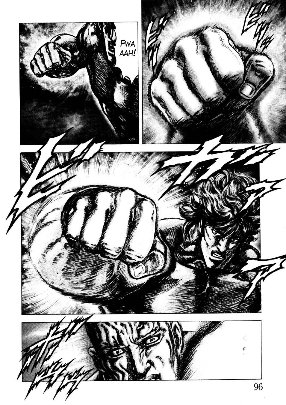 Souten no Ken Chapter 228 page 13 - Chapter 228: The Golden Blizzard of Blossoms!!