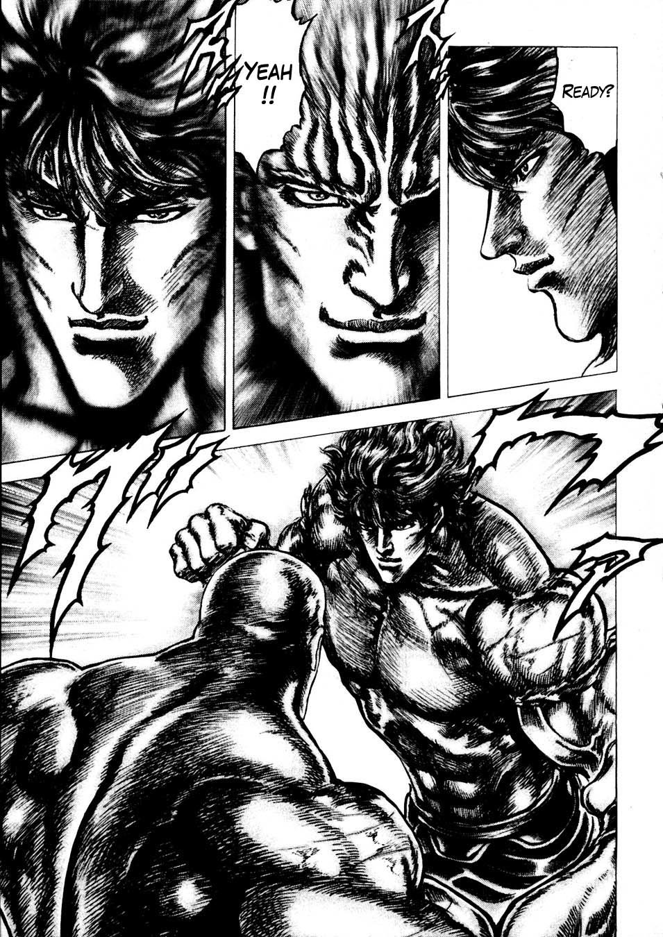 Souten no Ken Chapter 228 page 6 - Chapter 228: The Golden Blizzard of Blossoms!!