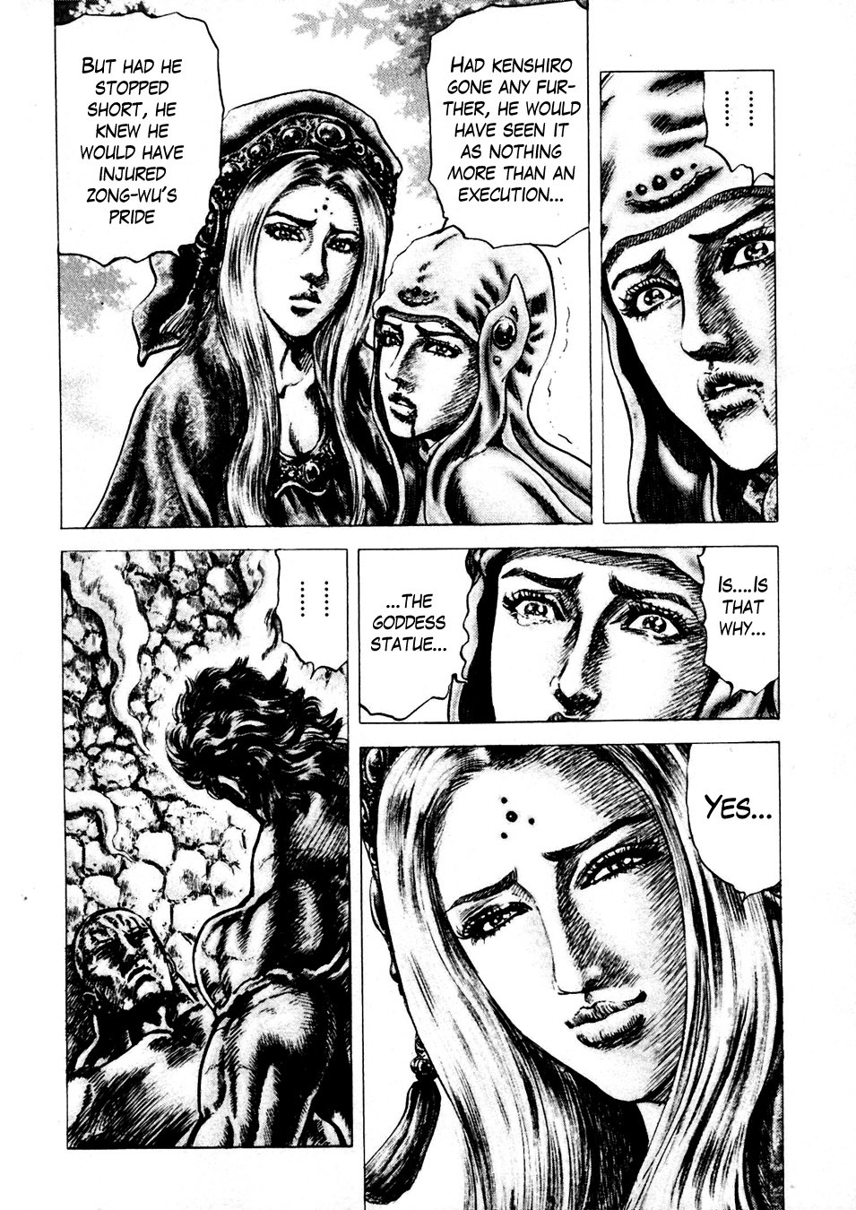 Souten no Ken Chapter 231 page 9 - Chapter 231: Mercy of the Goddess Statue!!