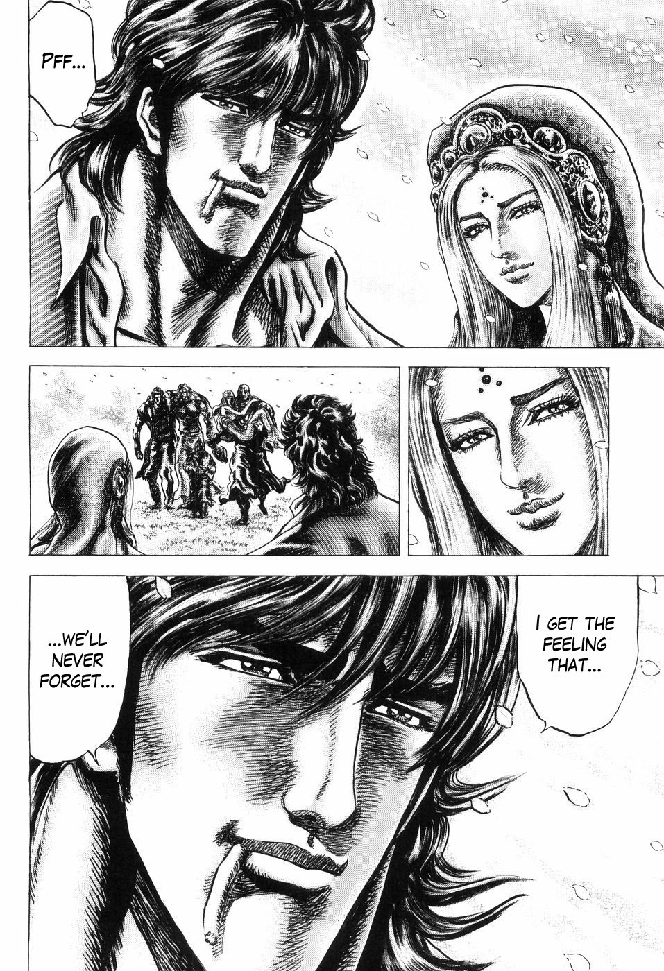 Souten no Ken Chapter 258 page 18 - Chapter 258: Conversation Under the Cherry Blossoms!!