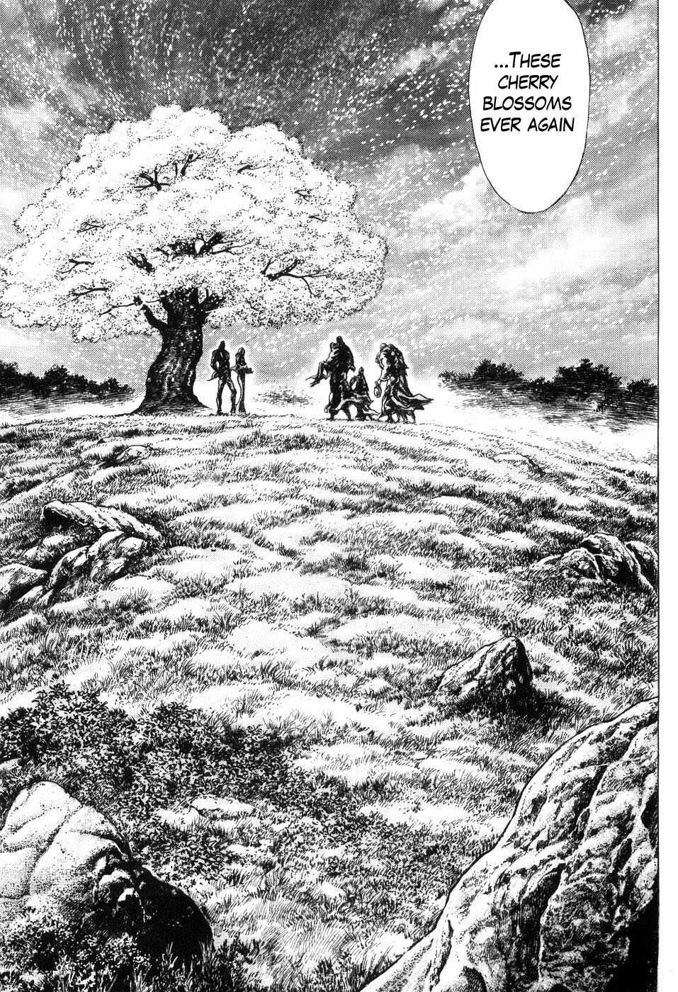 Souten no Ken Chapter 258 page 19 - Chapter 258: Conversation Under the Cherry Blossoms!!