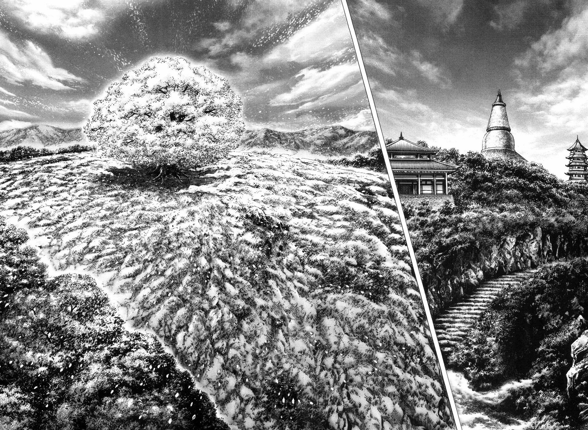 Souten no Ken Chapter 258 page 3 - Chapter 258: Conversation Under the Cherry Blossoms!!