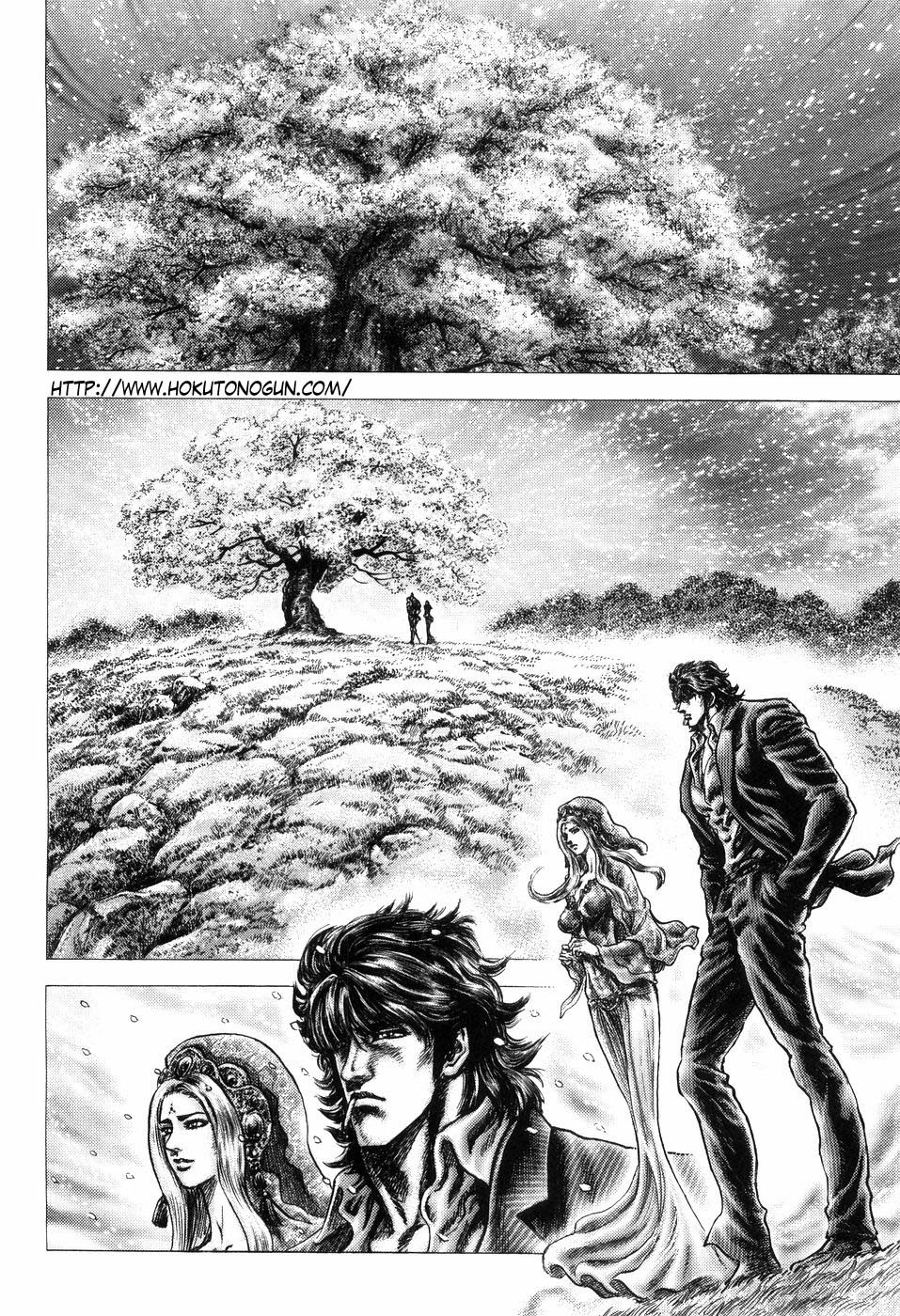 Souten no Ken Chapter 258 page 4 - Chapter 258: Conversation Under the Cherry Blossoms!!