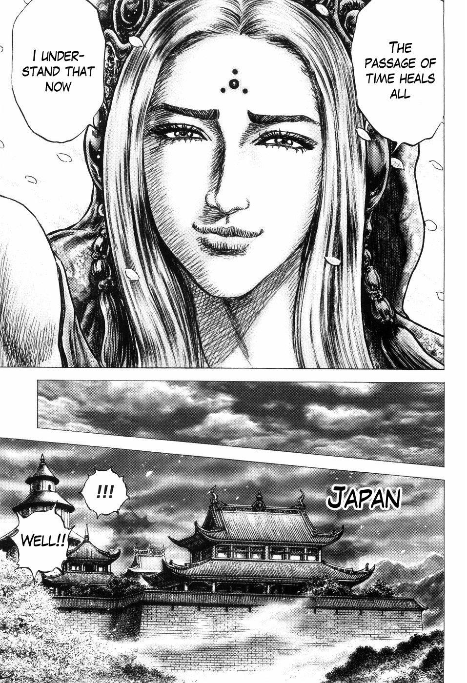 Souten no Ken Chapter 258 page 9 - Chapter 258: Conversation Under the Cherry Blossoms!!