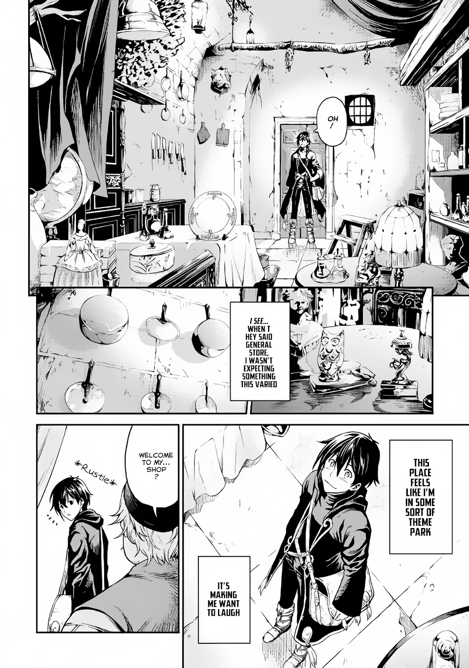 Souzai Saishuka no Isekai Ryokouki Chapter 3 page 9 - Chapter 3