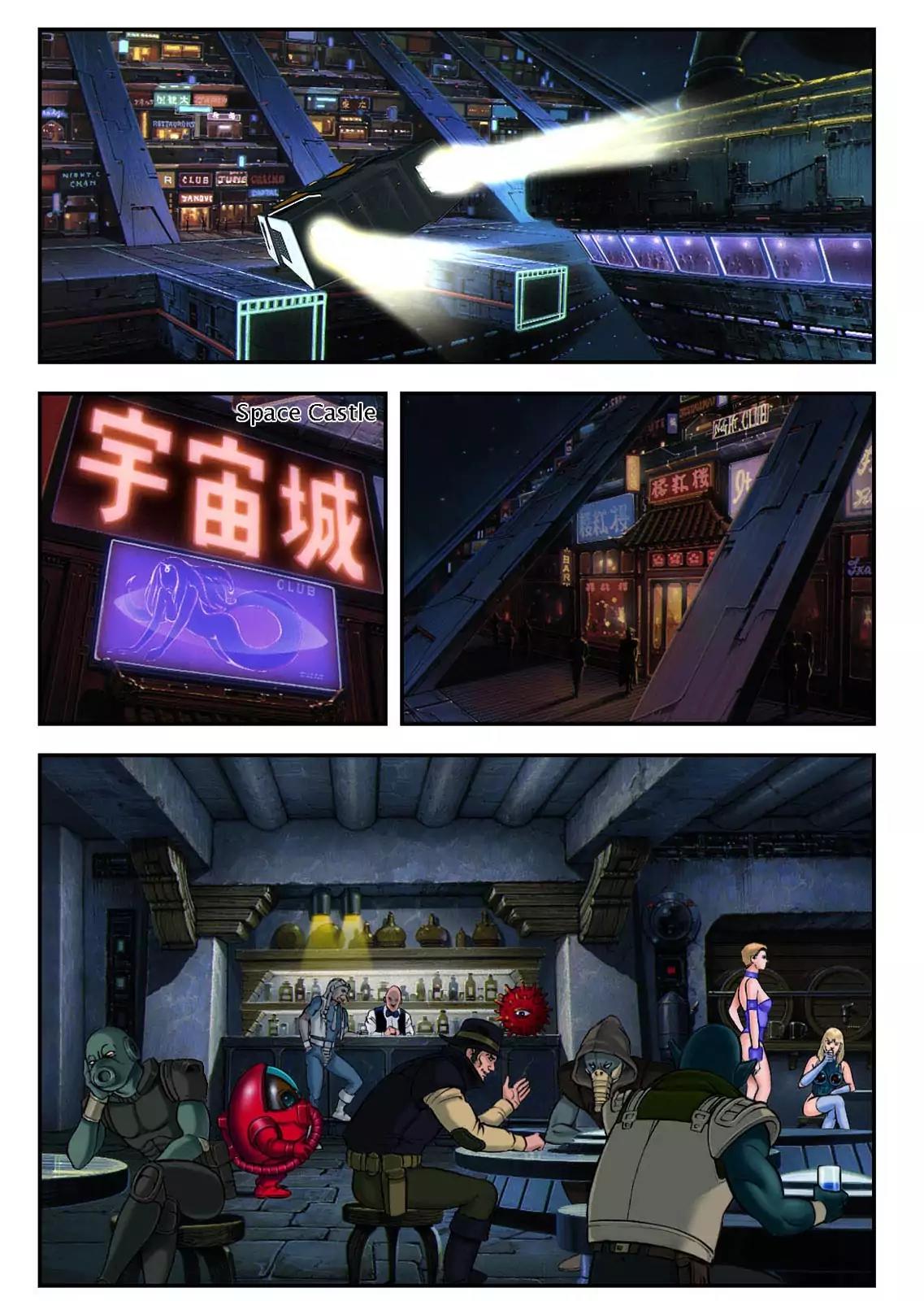 Space Adventure Cobra: The Psychogun Chapter 1.0 page 3 - Vol.1
