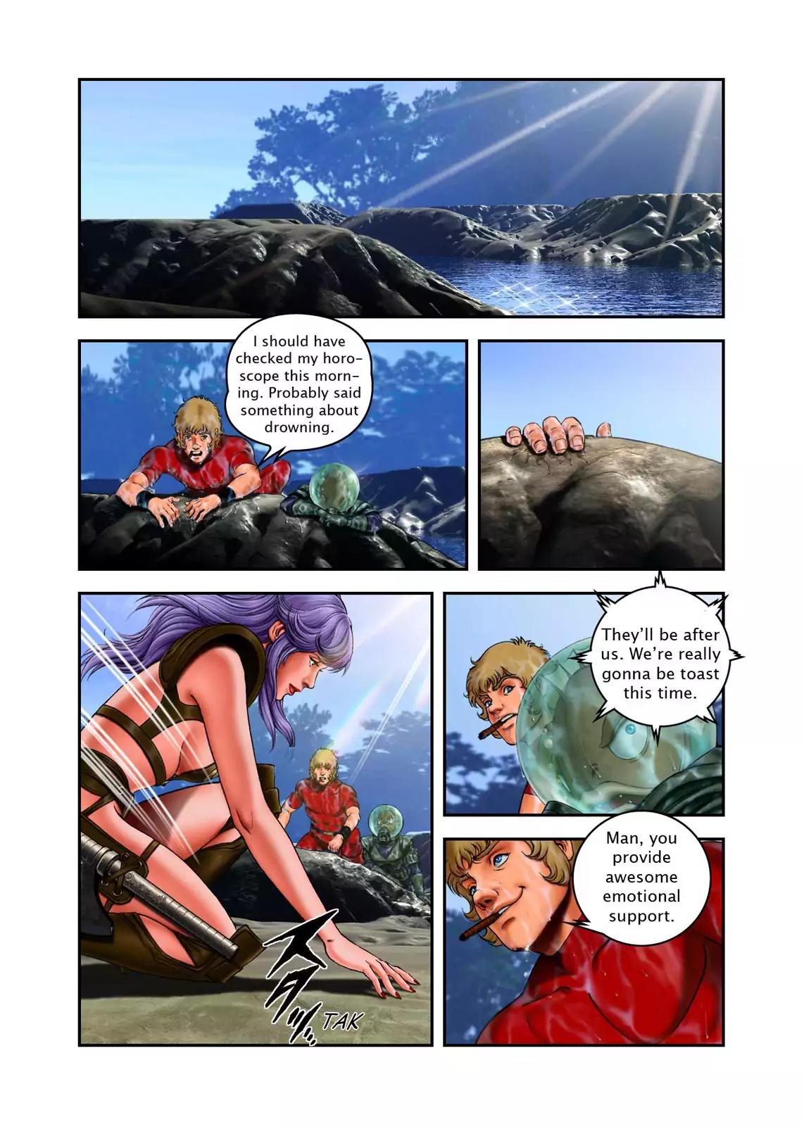 Space Adventure Cobra: The Psychogun Chapter 11.0 page 43 - Vol.11