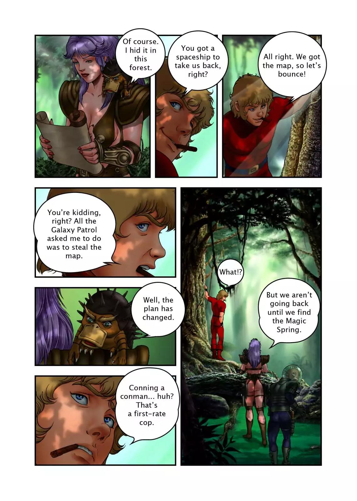 Space Adventure Cobra: The Psychogun Chapter 11.0 page 55 - Vol.11