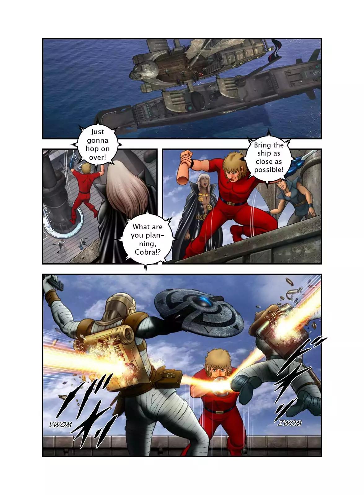 Space Adventure Cobra: The Psychogun Chapter 12.0 page 154 - Vol.12