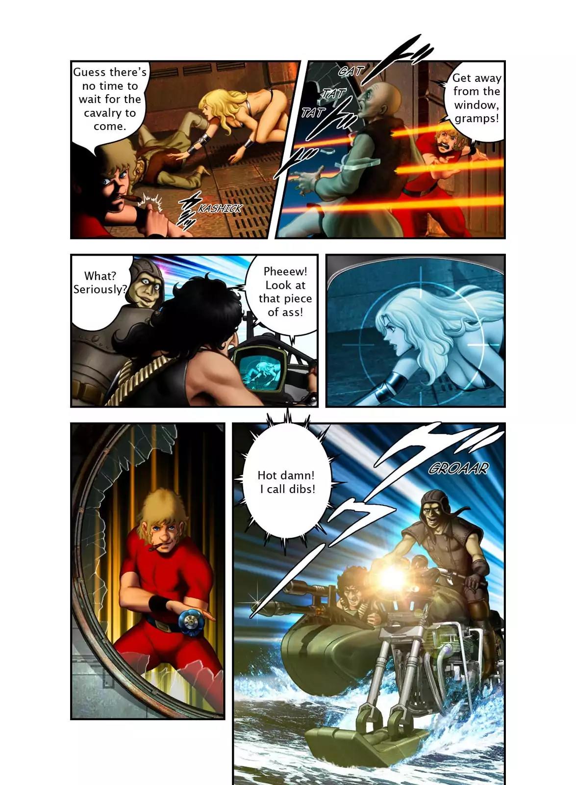 Space Adventure Cobra: The Psychogun Chapter 13.0 page 38 - Vol.13