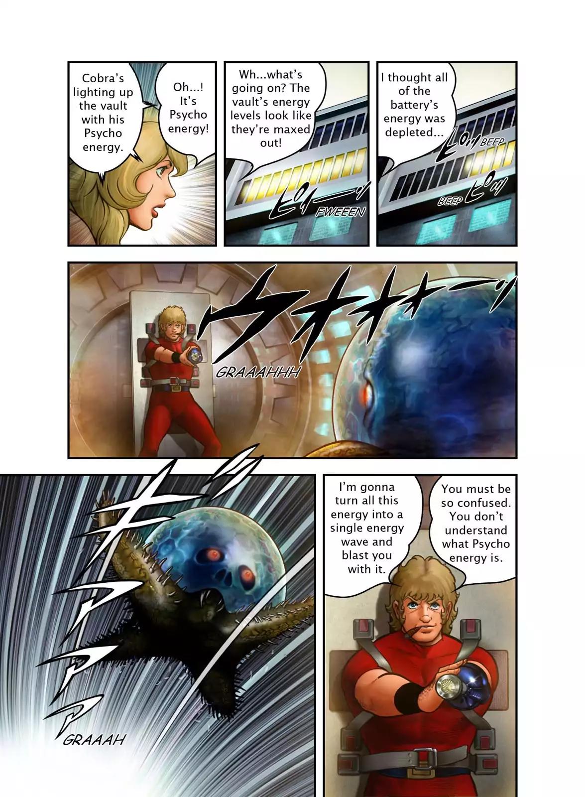 Space Adventure Cobra: The Psychogun Chapter 14.0 page 181 - Vol.14