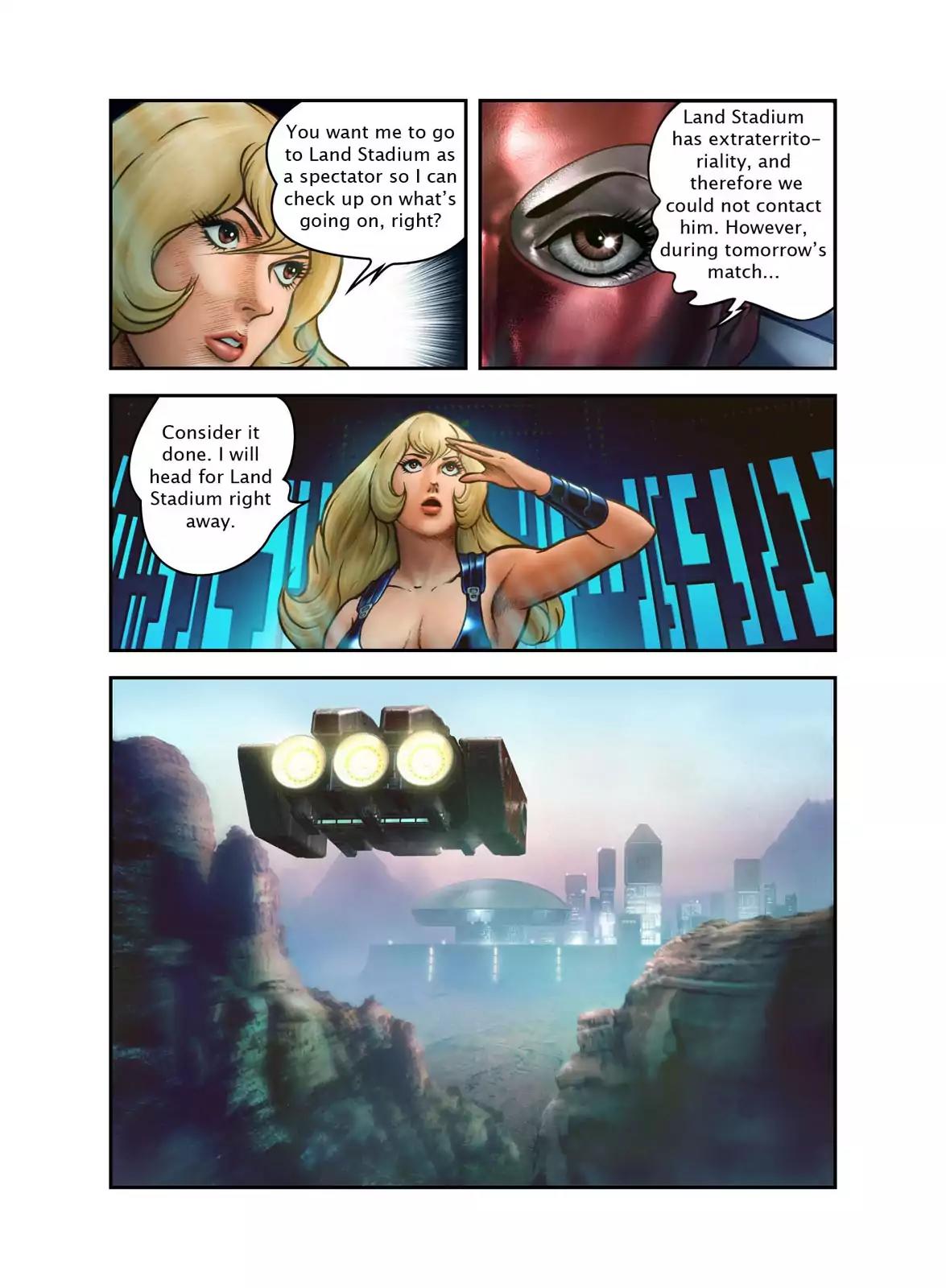 Space Adventure Cobra: The Psychogun Chapter 14.0 page 57 - Vol.14
