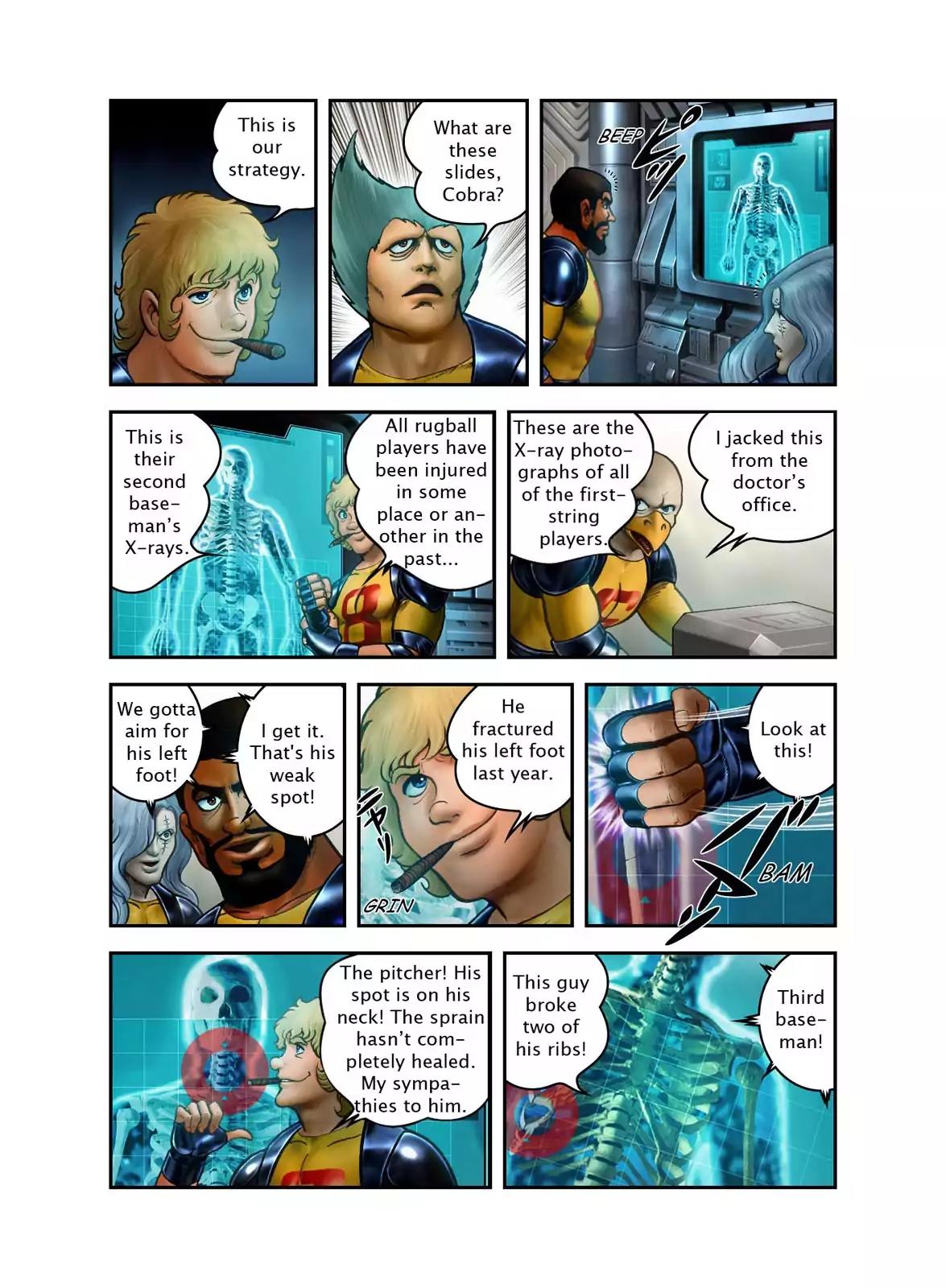 Space Adventure Cobra: The Psychogun Chapter 14.0 page 60 - Vol.14