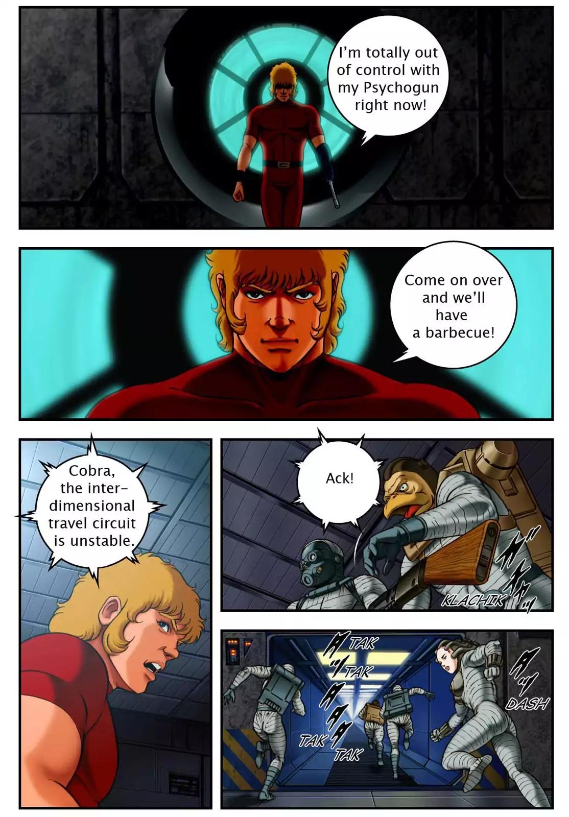 Space Adventure Cobra: The Psychogun Chapter 2.0 page 130 - Vol.2