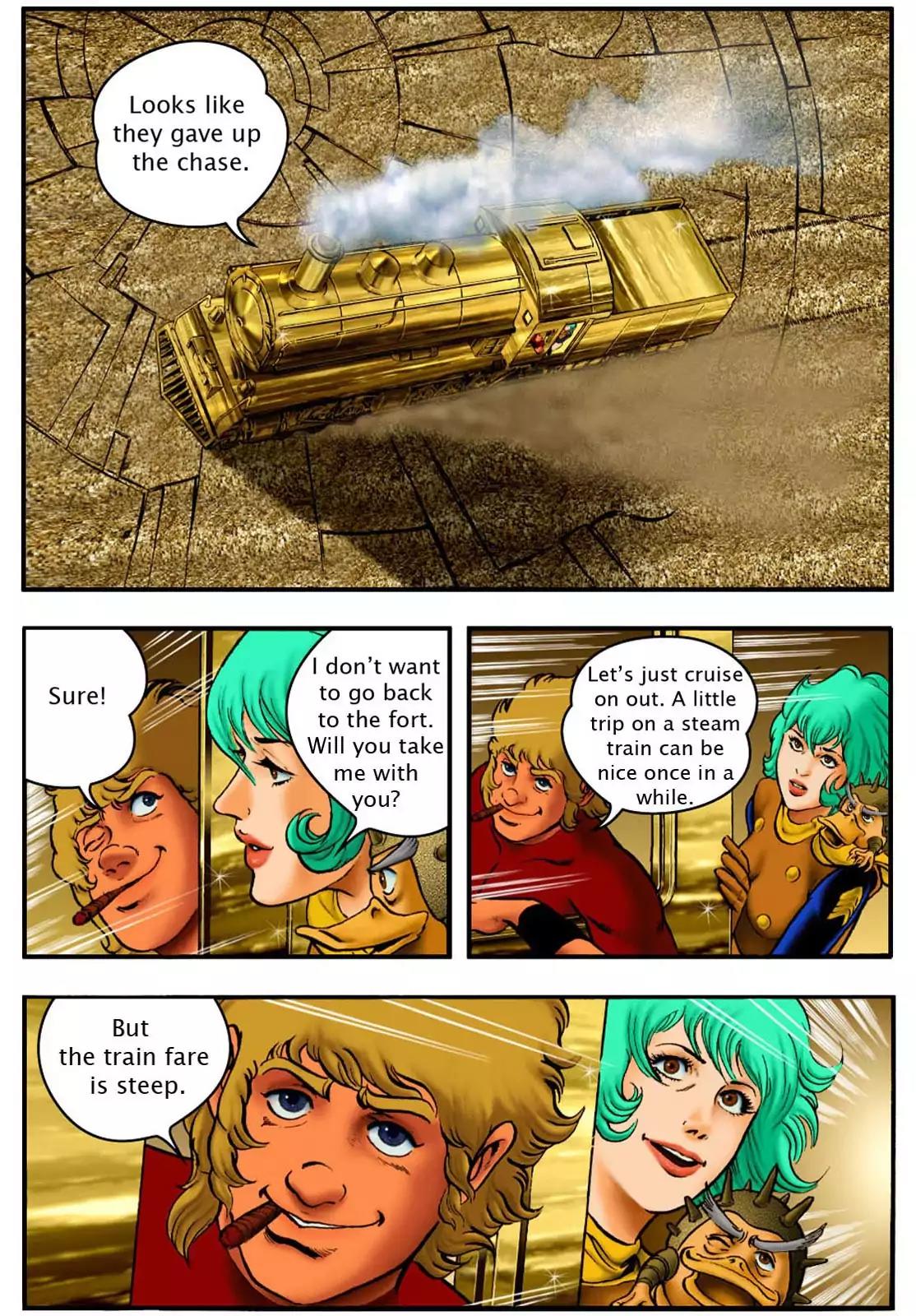 Space Adventure Cobra: The Psychogun Chapter 3.0 page 136 - Vol.3