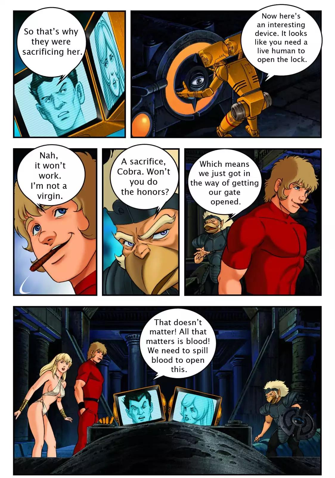 Space Adventure Cobra: The Psychogun Chapter 4.0 page 129 - Vol.4