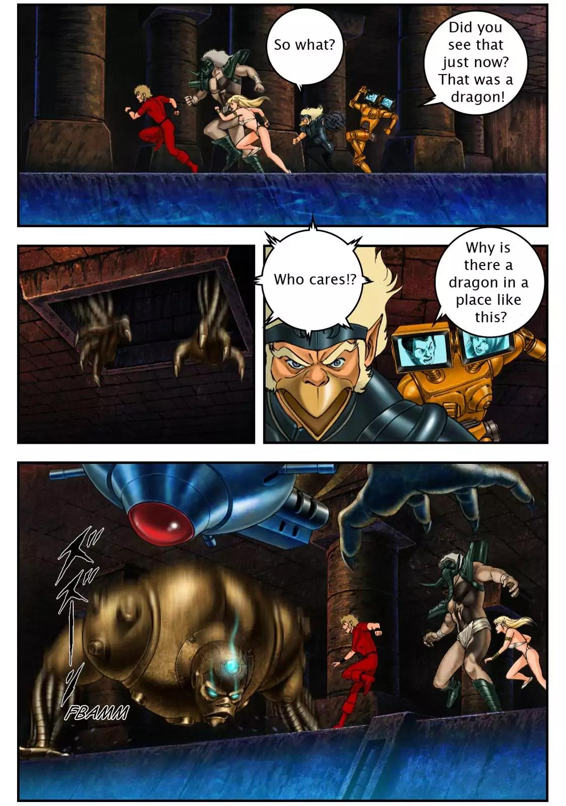 Space Adventure Cobra: The Psychogun Chapter 4.0 page 136 - Vol.4