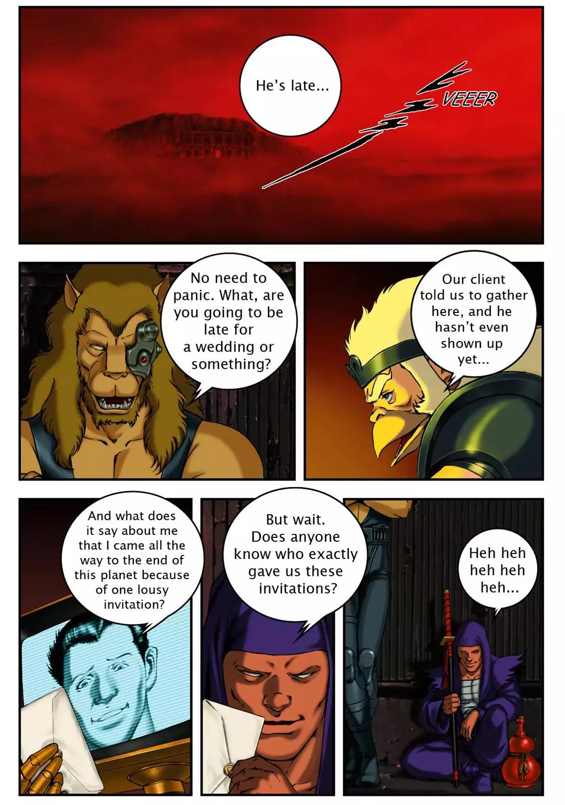 Space Adventure Cobra: The Psychogun Chapter 4.0 page 2 - Vol.4